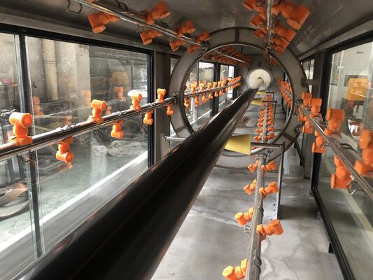 Motor Plastic Extruder HDPE Pipe Extrusion Production Line เครื่องขีดขีด