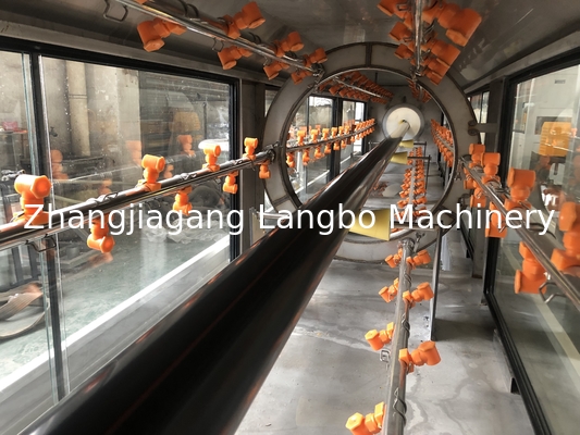 เครื่องทําท่อ HDPE PE พลาสติกขนาดเล็ก