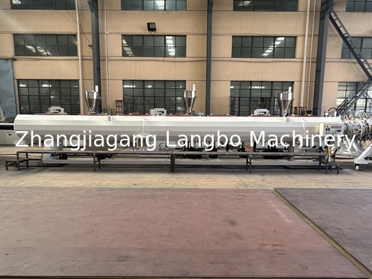 เครื่องผลิตหลอดน้ํา HDPE PE พลาสติก เครื่องผลิตหลอดไฟฟ้า
