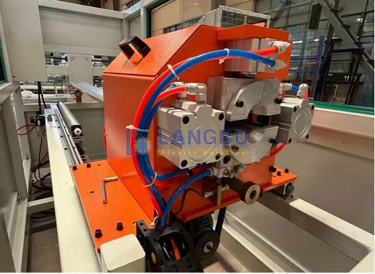 Motor Plastic Extruder HDPE Pipe Extrusion Production Line เครื่องขีดขีด