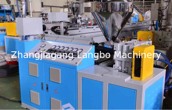 ท่อ PE นุ่ม ท่อสกรูเดียว Extruder ไม่เนื้อผ้า Single Screw Extrusion ทําเครื่องจักร