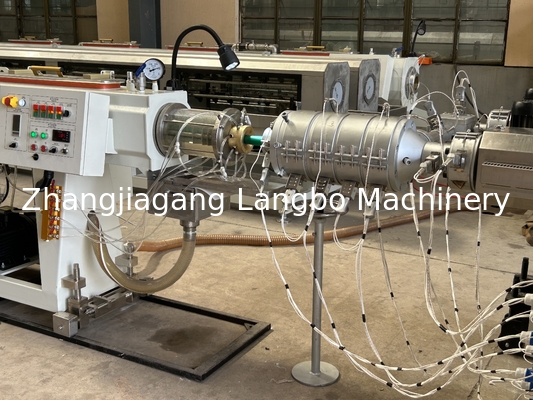 ความเร็วสูง พลาสติกโปรไฟล์ PPR ท่อระบายน้ําทํา extrusion สกรูเดียว