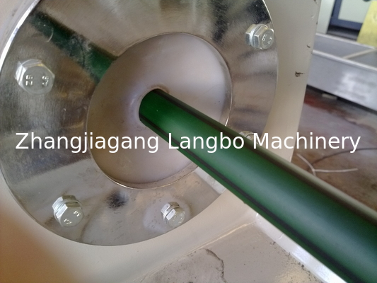 16-63mm PPR ช่องเชือกหลอด Twin Single Screw Extruder Extrusion เครื่องทําพลาสติกสําหรับการจําหน่ายก๊าซน้ํา
