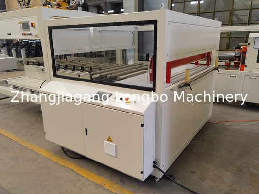 UPVC Window Door Frame Making Machine WPC PVC Profile Extrusion Line AC Motor พลาสติกเอ็กซ์ทรูเดอร์ การก่อสร้าง พลาสติก PVC / UPVC โปรไฟล์ผนัง