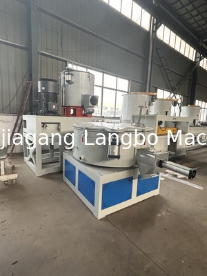 เครื่องผสมความร้อน 500L ระบบความร้อน PVC pellets granules เครื่องผสมพลาสติก granules เครื่องผสมพลาสติก 500L สแตนเลส เครื่องผสมพลาสติกสําหรับการเตรียม WPC Proo