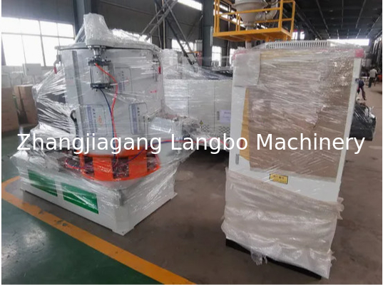เครื่องผสมพลาสติกสับสนทนทานกับ ABB Inverter เครื่องผสมร้อน เครื่องผสมเย็น เครื่องผสม PVC หน่วยผสมท่อ