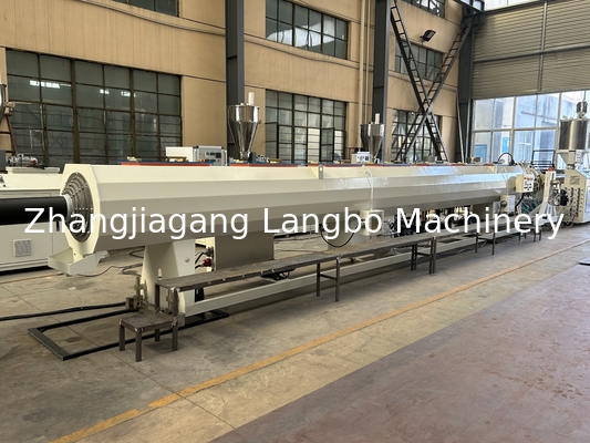 ท่อ PE นุ่ม ท่อสกรูเดียว Extruder ไม่เนื้อผ้า Single Screw Extrusion ทําเครื่องจักร