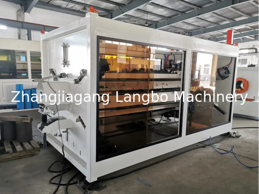 75mm ~ 630mm พลาสติก PVC-O ท่อ เครื่อง extruder กว้าง Pvco O-PVC สายการผลิตท่อ