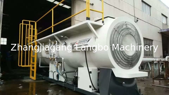 สายการผลิตเครื่องจักร extrusion ท่อ PVC CPVC พลาสติกที่สามารถปรับแต่งได้