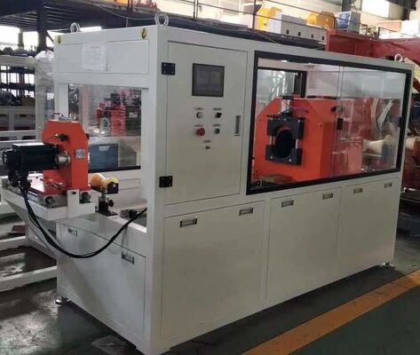 มอเตอร์ PVC เครื่องท่อ สายพลาสติก extrusion สูงอัตโนมัติ