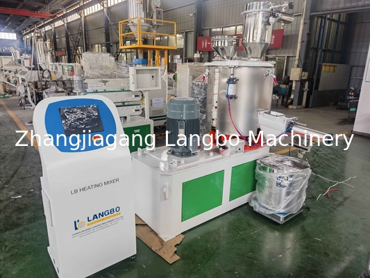 เครื่องผสมวัสดุ PVC 25L / เครื่องผสมวัสดุพรูพลาสติก / เครื่องผสมร้อนความเร็วสูงสําหรับกระบวนการผสม