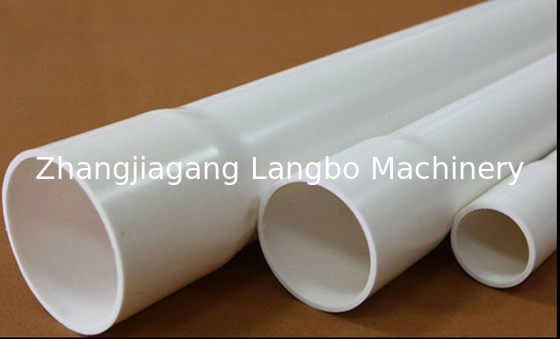 สายการอัดรีด PVC ท่อคู่พลาสติกสำหรับน้ำทางการเกษตรและก๊าซ