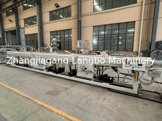 พลาสติก Single Extruder PPR การชลประทาน การจัดหาน้ํา พลังงาน ก๊าซ สายพัดลม ท่อท่อ การผลิต เครื่องทํา