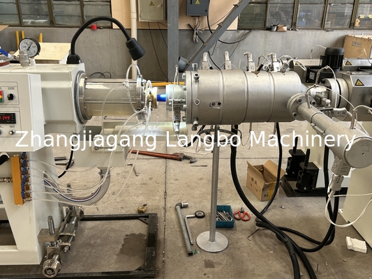 พลาสติกพีพีอาร์ ปั๊บระบายน้ํา Extruder ปั๊บประปากระจายน้ําการเกษตร เครื่องทํา extrusion