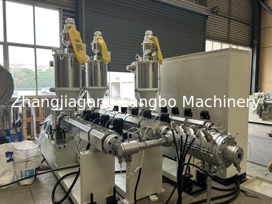 สายการผลิต PPR Pipe Extruder สองชั้นหรือสามชั้น