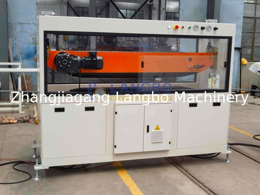 PE พลาสติก น้ํา กลาก น้ํามัน จําหน่ายท่อ Tube Extrusion สายการผลิต Single Screw Extruder ท่อทําเครื่อง