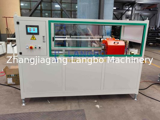 PE พลาสติก น้ํา กลาก น้ํามัน จําหน่ายท่อ Tube Extrusion สายการผลิต Single Screw Extruder ท่อทําเครื่อง