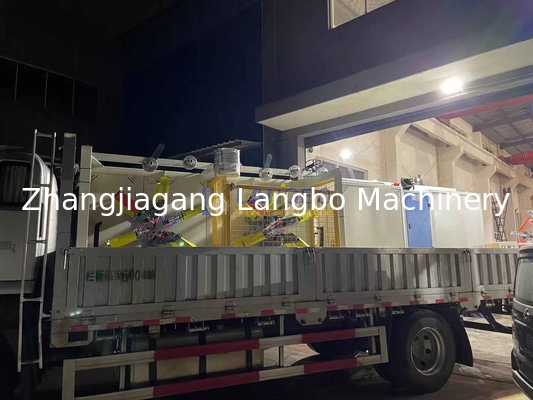 เครื่องปั่น PE ท่อพลาสติกสองสถานที่ เครื่องปั่น Winder Coiler