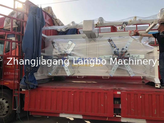 32 มิลลิเมตร PE Hose Coiler กับ Double Two Disk Coiling Speed 0.1-10m/min เกรดอัตโนมัติเต็ม