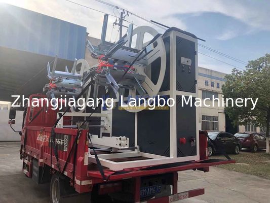 เครื่องม้วนท่อ PE ขนาดเส้นผ่านศูนย์กลาง 16-160 มม. พร้อมช่วงการม้วน 1600-3200 มม.