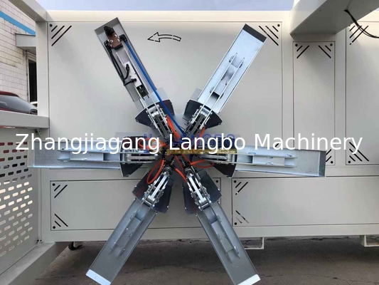 เครื่องม้วนท่ออัตโนมัติพร้อมตัวสะสมสำหรับสายการผลิตท่อ PE สำหรับระบบน้ำหยด