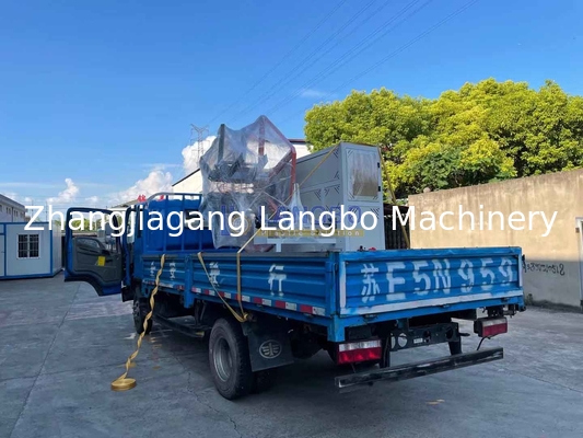 เครื่องม้วนท่อพลาสติก HDPE PE ขนาด 16-110 มม. ท่อลูกฟูก เครื่องม้วน