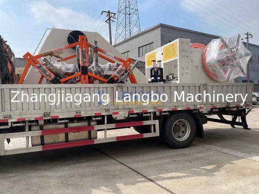 การบํารุงรักษาง่าย PE กลมท่อลวดเครื่อง HDPE กลมท่อท่อท่อลวดพลาสติก