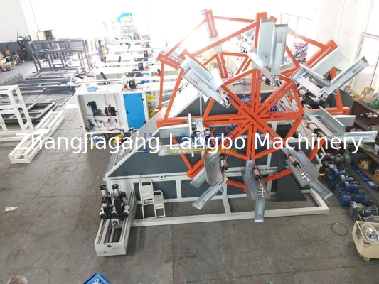 เครื่องม้วนท่ออัตโนมัติพร้อมตัวสะสมสำหรับสายการผลิตท่อ PE สำหรับระบบน้ำหยด