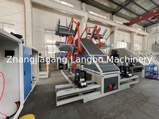 เครื่องม้วนท่ออัตโนมัติพร้อมตัวสะสมสำหรับสายการผลิตท่อ PE สำหรับระบบน้ำหยด