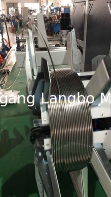 เครื่องม้วนท่อพลาสติกสำหรับสายการผลิตท่อลูกฟูกผนังเดี่ยวพลาสติก HDPE PE