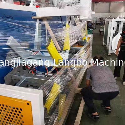 เครื่องลวดท่อชลประทานระบายน้ํา PE Ldpecoiling Machine เครื่องลวด HDPE เครื่องลวดท่อพลาสติก