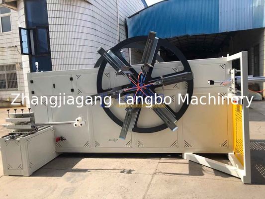 เครื่องขดท่อพลาสติกขนาด 16-32 มม. พร้อมเครื่องพันสำหรับท่อลูกฟูก PE