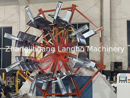 PE Pipe Winder Single Winder Coiler ด้วยความเร็วการม้วน 0.1-10m/min และส่วนประกอบไฟฟ้าของชไนเดอร์
