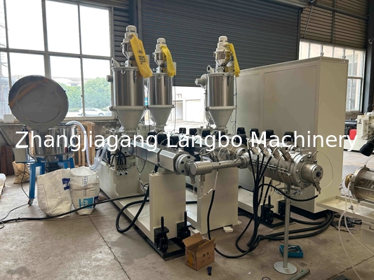 เครื่องทำท่อพลาสติก PPR  สายการผลิตท่อ PPR เครื่องรีดท่อพลาสติก
