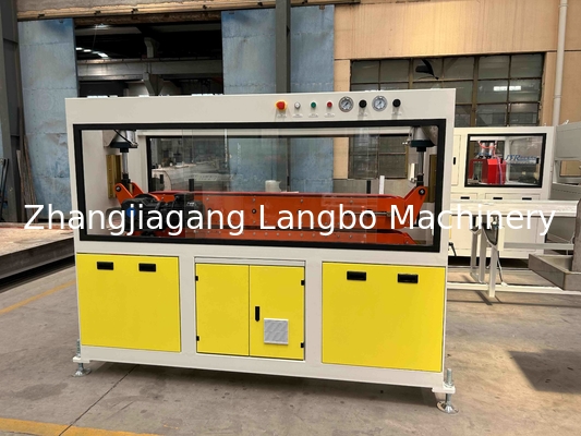 เครื่องทำท่อ PPR พลาสติกอัตโนมัติ เครื่องรีดสกรูเดี่ยวสายการผลิต