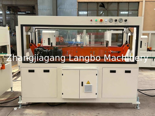 สายการอัดขึ้นรูปพลาสติกความจุสูงสำหรับท่อบรรจุภัณฑ์ PPR Wired Clamping, การผลิตท่อประปาและก๊าซ PPR เส้นผ่านศูนย์กลางขนาดใหญ่