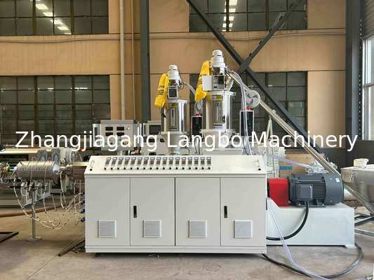 พลาสติก PPR โครงสร้างคู่ ขุมผนังสไพร่ล่อล่อระบายน้ํา ถังท่อ corrugated Extrusion โรงงานผลิต