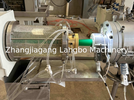 เครื่องอัดรีดสกรูเดี่ยว พลาสติก PPR ท่อแก๊ส ท่อร้อยสายไฟ ท่อลูกฟูก สายการผลิต