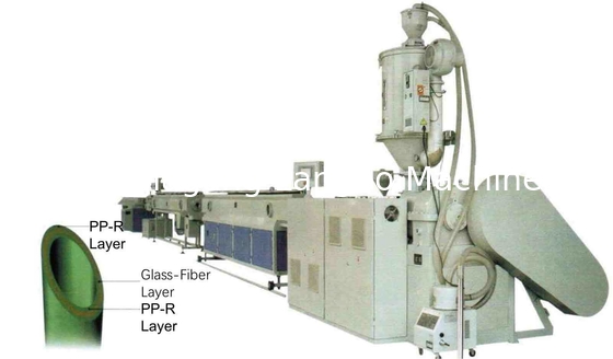 พลาสติก PPR น้ําระบายน้ํา Extruder ท่อลําเลียงไฟฟ้าท่อการนําไฟฟ้า Extrusion การผลิต