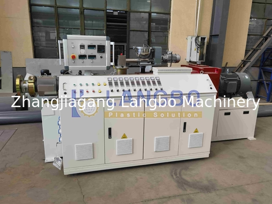 เครื่องผลักดันท่อพลาสติกความเร็วเร็วสูงสําหรับ PE PP HDPE PVC PPR Mpp การระบายน้ํา