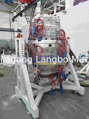 เครื่องทำเครื่องอัดรีดท่อพลาสติกขายดีสำหรับ PE PP HDPE แก๊ส น้ำประปา PVC PPR Pert