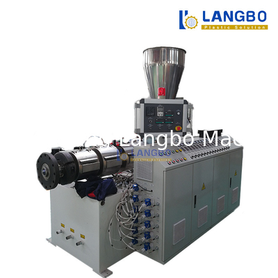 เครื่องผลักดันท่อพลาสติกความเร็วเร็วสูงสําหรับ PE PP HDPE PVC PPR Mpp การระบายน้ํา