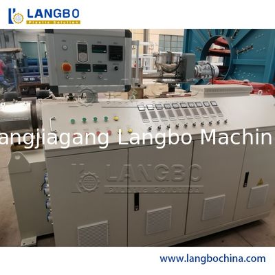 สายการอัดรีดท่อพลาสติกความเร็วสูง PE/PP/HDPE/PVC/PPR/MPP