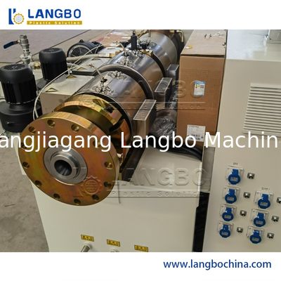 สายการอัดรีดท่อพลาสติกความเร็วสูง PE/PP/HDPE/PVC/PPR/MPP