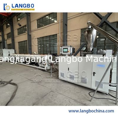 สายการอัดรีดท่อพลาสติกความเร็วสูง PE/PP/HDPE/PVC/PPR/MPP