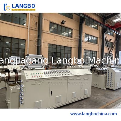 ผู้ผลิตจีน เครื่องทำท่อพลาสติก HDPE LDPE PE PVC เครื่องรีดขึ้นรูป ราคาดี