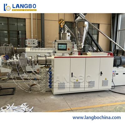 อัตโนมัติ Twin Screw พีวีซีท่อเครื่อง, สายการผลิตเชือกพีวีซี