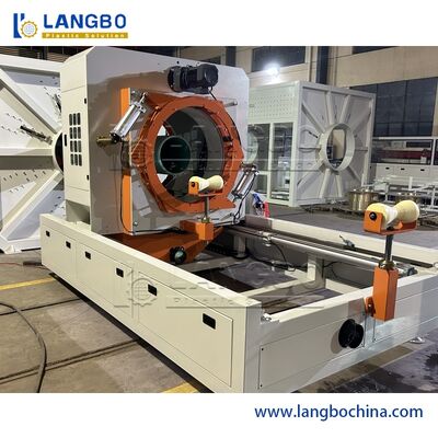 PLC ควบคุมท่อพีวีซี Extruder ท่อพลาสติก, เครื่องทำท่อพลาสติก