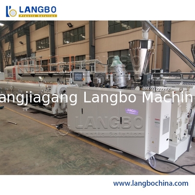 UPVC / PVC Extrusion Line สายการผลิตท่อพลาสติกแบบอัตโนมัติ