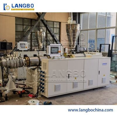 เครื่องอัดรีดสกรูคู่แบบกรวยอัตโนมัติเต็มรูปแบบ